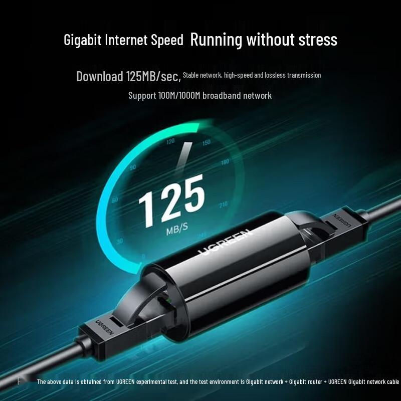 UGREEN NW116 Gigabit RJ45 Ethernet Coupler (4-Pack)