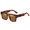 Business Oversized Sunglasses for Men Women Square Vintage Luxury Sun Glasses Retro Male Eyewear