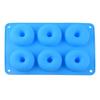 6 Donuts Mold, Cake Cookies, Jelly Pudding, Silicone Molds, High Temperature Resistance Silicone Mould Molds Silicone