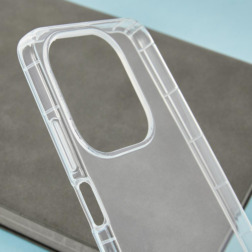 Для Oppo A3x 5G/4G Чехол Прозрачный ТПУ Задняя крышка телефона Защита подушками безопасности