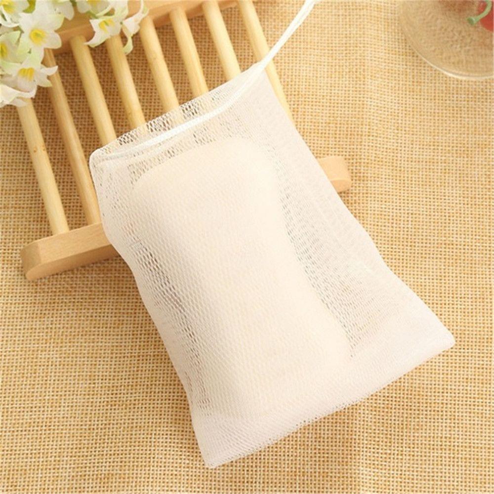 5/10pcs Cleaning clean tool Shower Blister Mesh Foaming net bubble mesh bag Soap Saver Bag