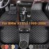 Автомобильные коврики для BMW X5 E53 1999-2006 Кожаные коврики полного покрытия Автомобильные коврики для пола Роскошные подкладки для пола Аксессуары для интерьера