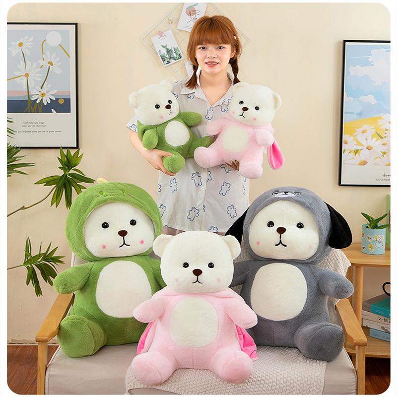 Popular Transforming Teddy Bear Plush Toy Soft And Cuddly Ideal For Kids