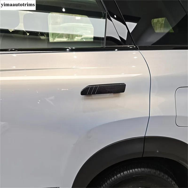 Декоративная накладка на внешнюю дверную ручку RHD LHD, отделка, аксессуары из углеродного волокна, экстерьер для Chery Tiggo Jaecoo7 TJ-1 2024 2025