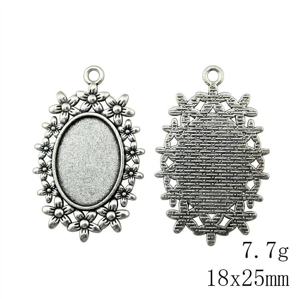 Подарки для женщин Ювелирные изделия и аксессуары Овальный стеклянный кабошон Подставка Поднос для установки Безель Аксессуары Детали DIY Аксессуары