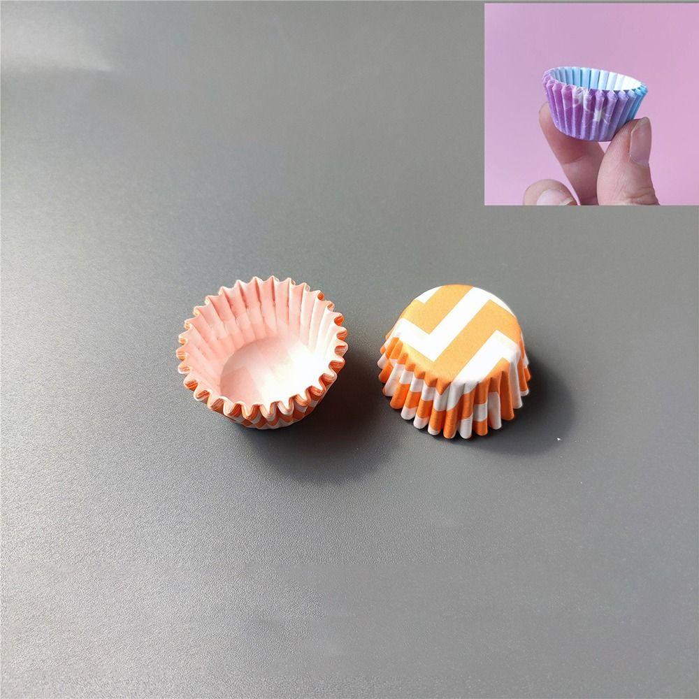 1000pcs Greaseproof Paper Cupcake Liners Disposable Cupcake Wrappers Fashion Muffin Baking Cups