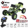 WLtoys 12428 1:12 4WD Радиоуправляемая гоночная машина Высокоскоростной Внедорожник с дистанционным управлением Сплав Грузовик-скалолаз Светодиодная подсветка Багги Игрушки для мальчиков Подарок детям
