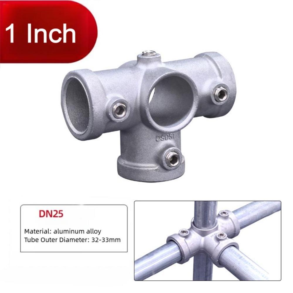 1\2''/3\4"/1'' Frame Fasteners Fixed Buckle Circular Pipe Connector Pipe Fitting Connector Pipes
