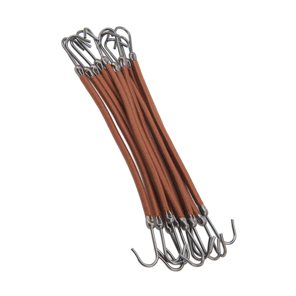 10pcs Ponytail Holder Hook Women Girls Flexible Elastic Hair Band Hook Styling Tool for Dating