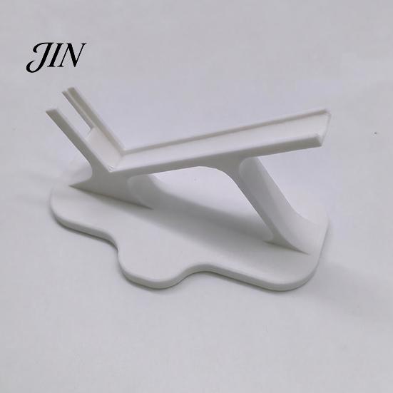 Mobile Phone Holder Lazy Stand, Ergonomic Curved for Side Lying Bed Counterweight Base Sofa, Hands-Free Cradle Watching Video, Portable Desk Accessory