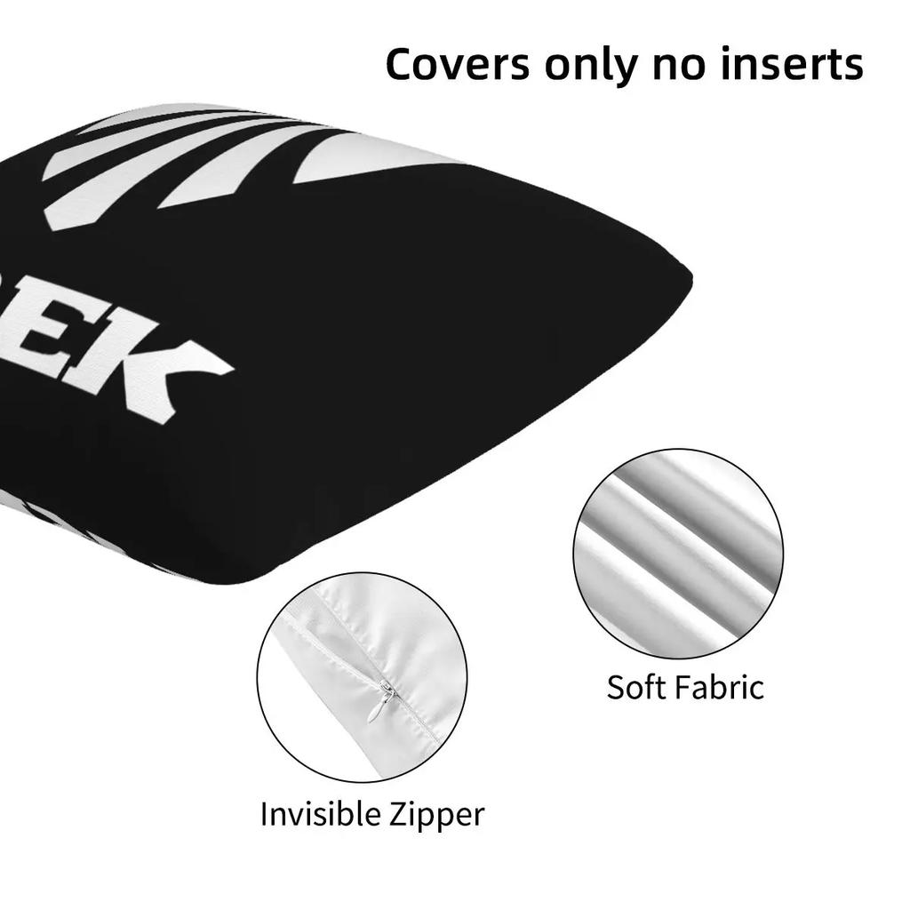 Trek Bike Logo 2 pcs Square Pillowcase Pillow Cover Cushion Zip Decorative Comfort Throw Pillow for Home Car