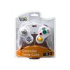 Проводной вибрирующий контроллер Game Cube, совместимый с Wii White
