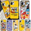 Cute Game Cuphead Case For POCO X4 Pro F3 M3 M4 Pro X3 Pro GT Phone Cover For Xiaomi 12 11T Pro Mi 11 Lite