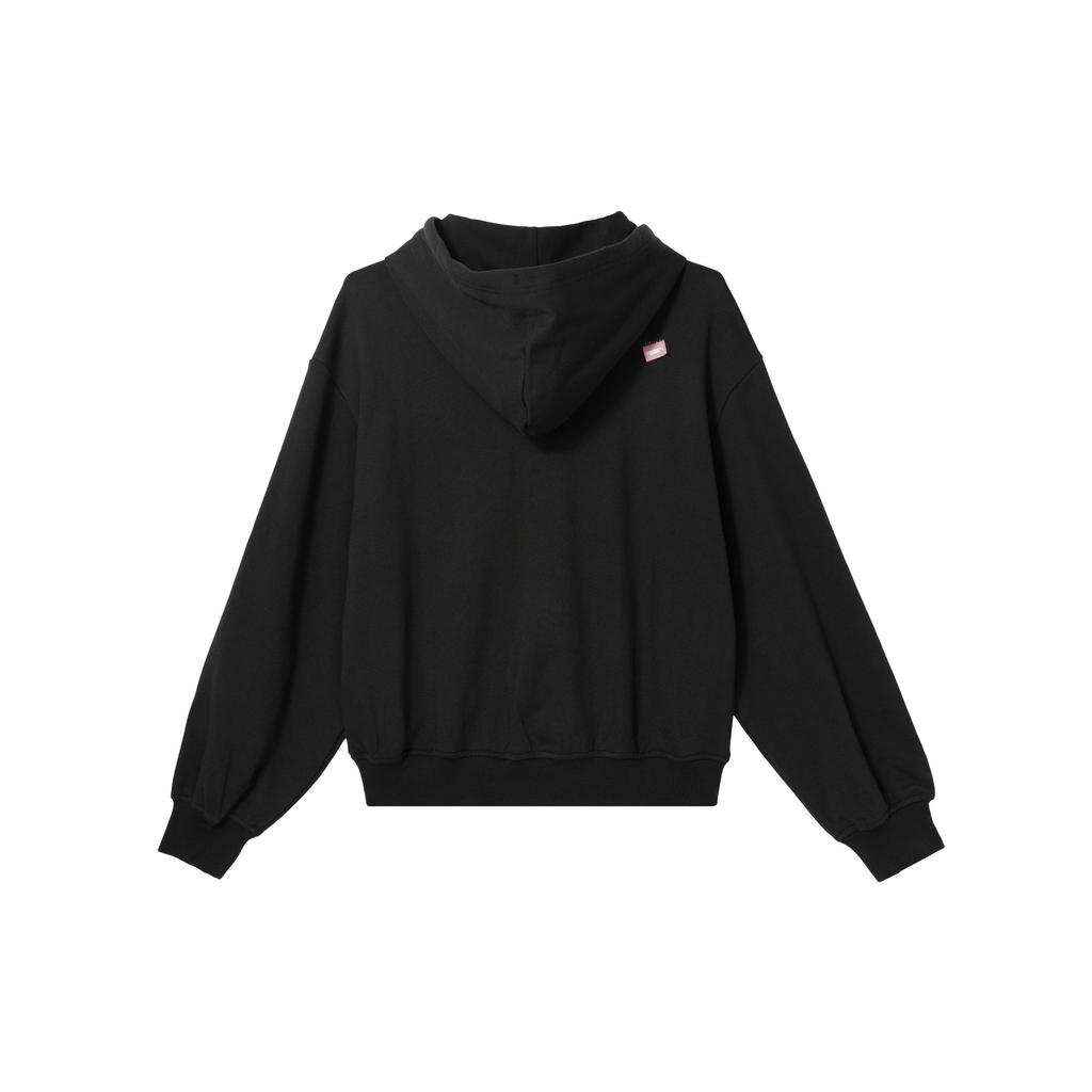 Puma С капюшоном, уличная модная повседневная модная толстовка с длинным рукавом, женская толстовка, черная 625165-01