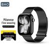BHO Двойной Магнитный Миланский Петлевой Ремешок для Apple Watch