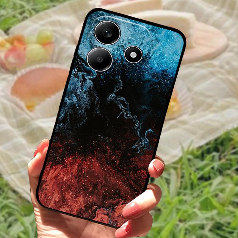 Для Xiaomi Redmi Note 14 5G Чехол Стильный Чехол Силиконовый Чехол для Телефона Для Redmi Note 14 5G Мягкий Чехол Fundas Защитный Чехол для Телефона