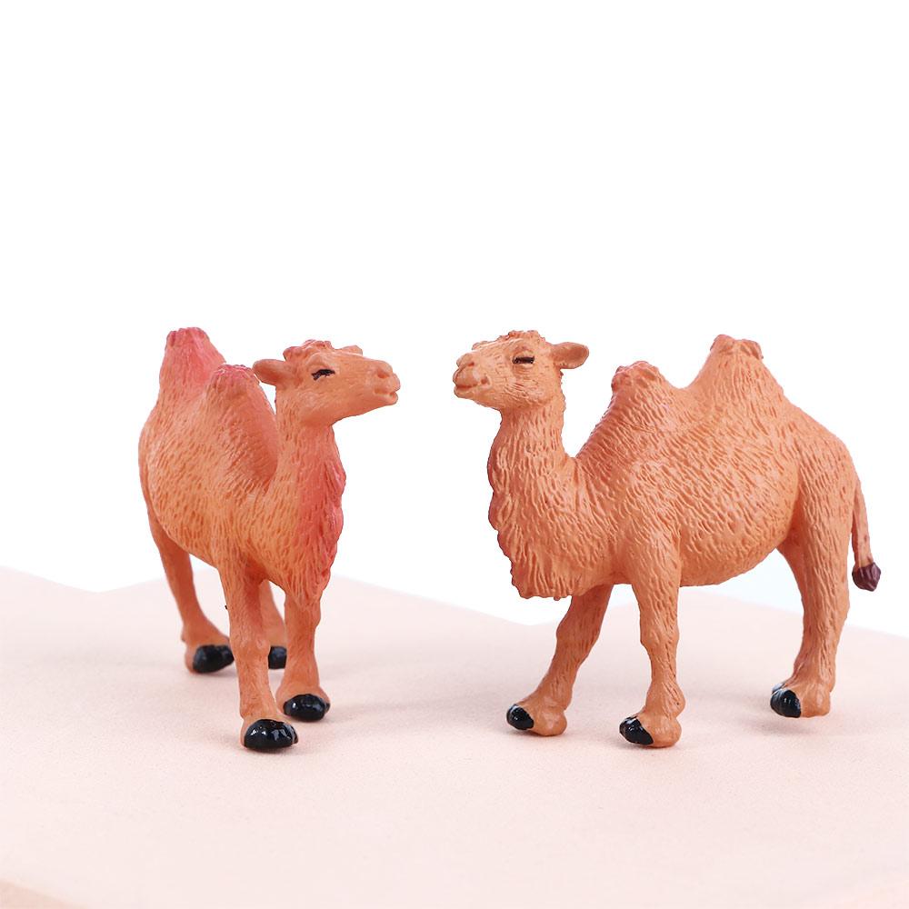 2/6/10pcs Desert Ornament Model Camel Fairy Garden Home Decoration Miniature Figurines