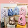 Cartoon Backpack With Print Design Suitable For Daily Kid