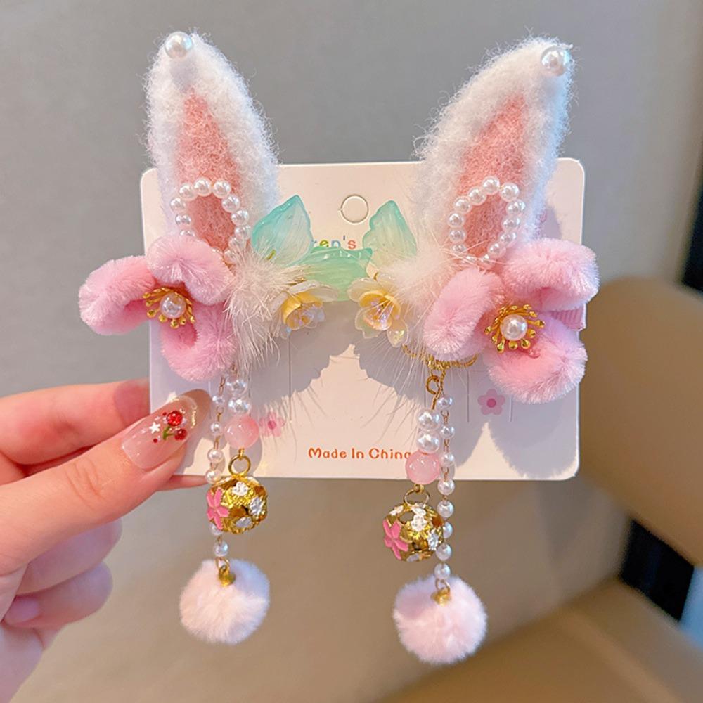 Головной убор ханьфу детская новогодняя заколка для волос костюм тан старинный стиль заколка для волос зима