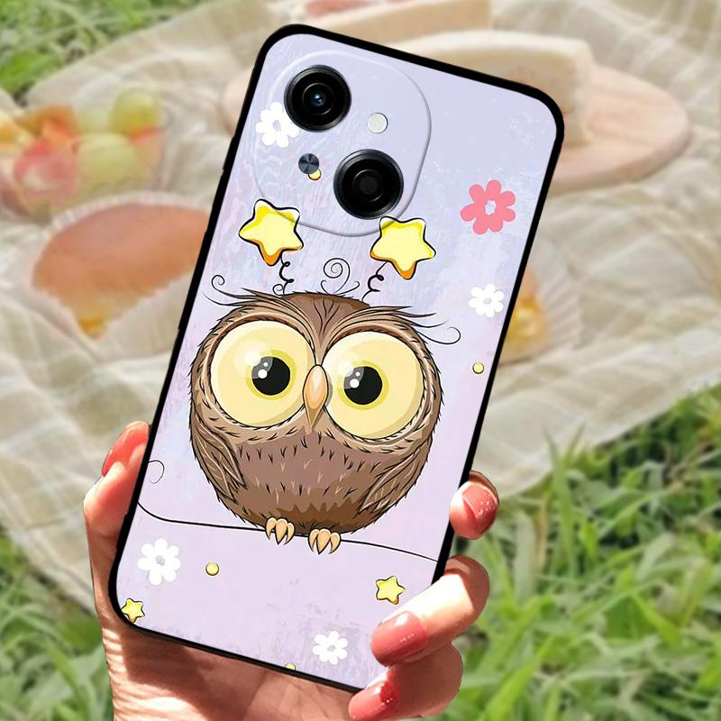 Новый модный чехол класса люкс для телефона Tecno Spark Go 1 Spark Go 2025, мягкий силиконовый бампер-чехол из ТПУ для Tecno Pop 9 4G