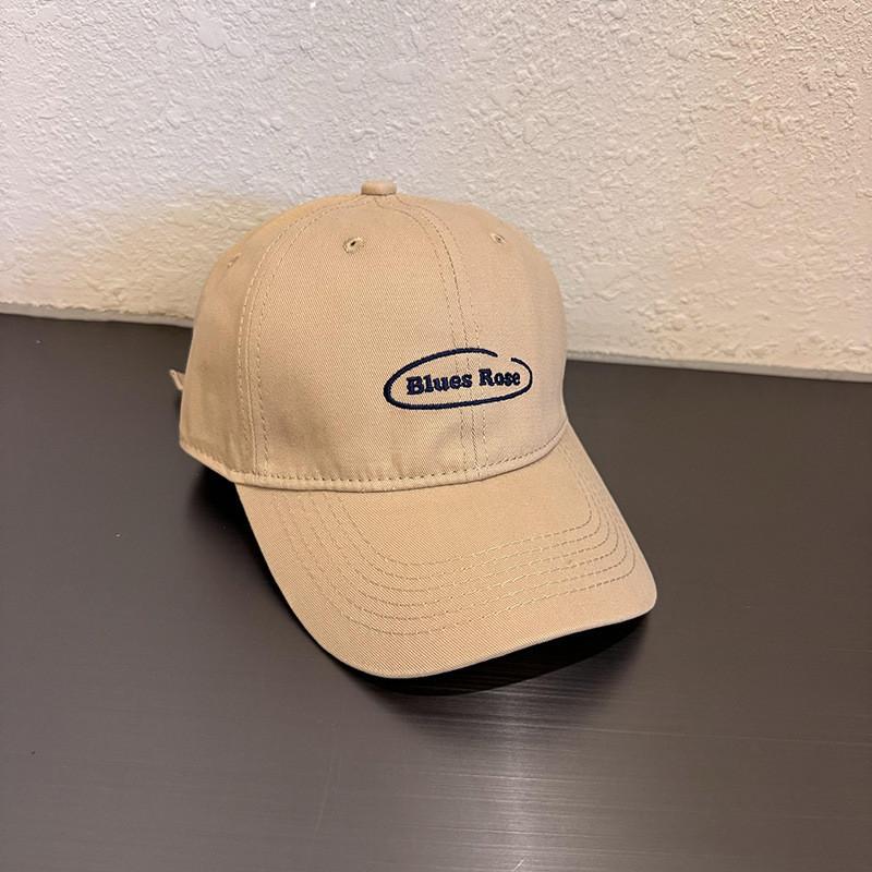 Embroidery Letter Simple Pattern Neutral Casual Baseball Cap For Daily Use