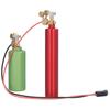 Simulation Mini Oxygen Cylinder Acetylene Bottle for Axial SCX10 90046 110 RC CarRed Green