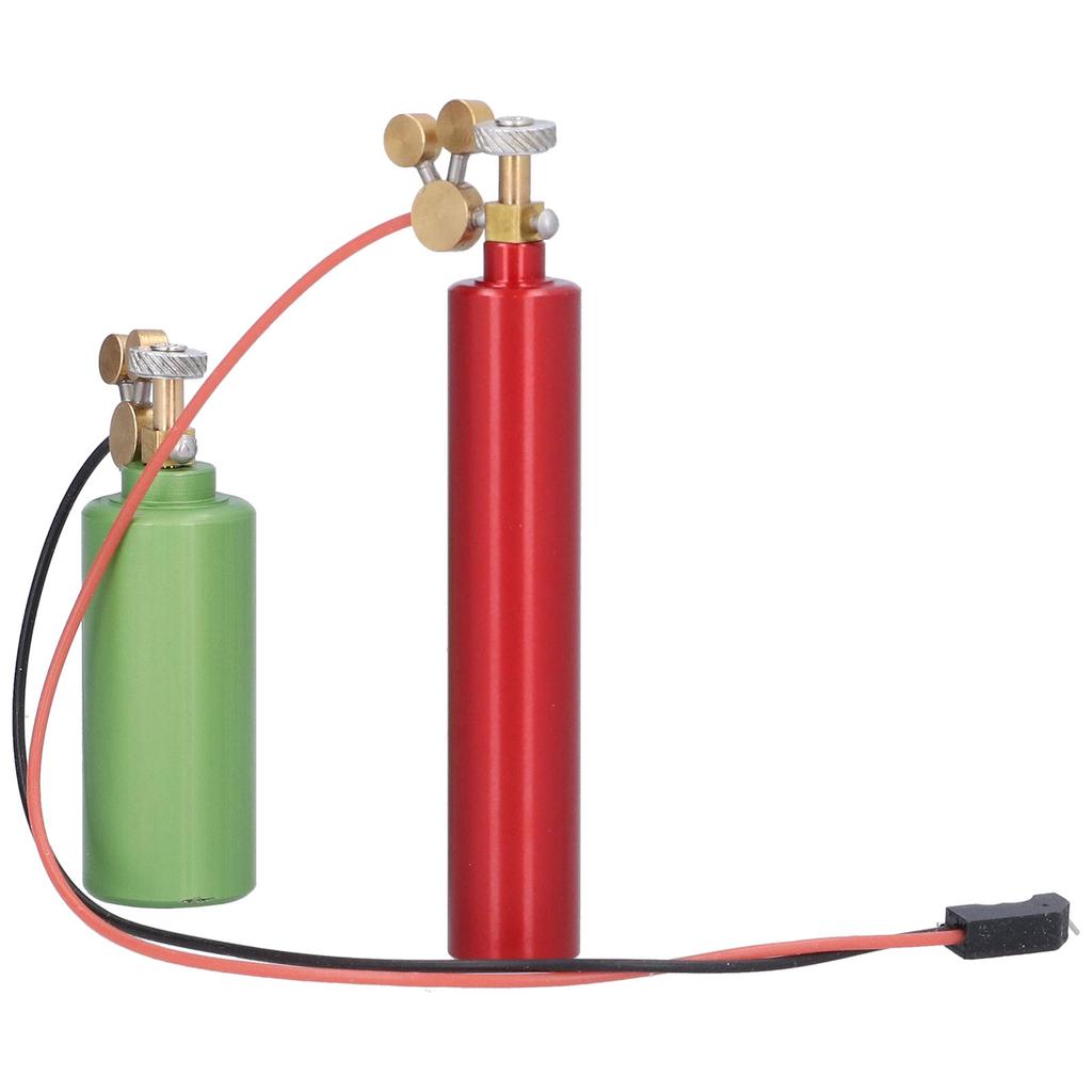Simulation Mini Oxygen Cylinder Acetylene Bottle for Axial SCX10 90046 110 RC CarRed Green
