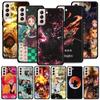 Shell For Samsung Galaxy S21 S20 S10 S9 S8 Plus Ultra 5g S10lite S10e S7edge S20 S21 Fe Cover Case Demon Slayer Kimetsu Anime