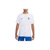Nike Мужская белая футболка для футбола с логотипом DN0624-100