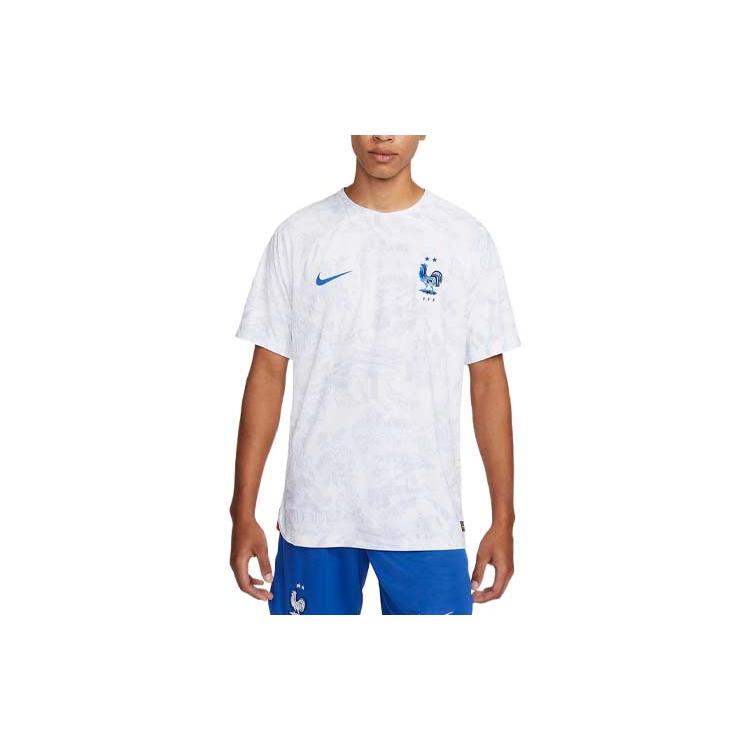 Nike Мужская белая футболка для футбола с логотипом DN0624-100