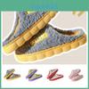 Thickened Warm Cotton Slippers Unisex Indoor Home Slippers For Winter