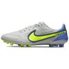 New Unisex Legend 9 Pro AG Soccer Shoes Grey/Yellow DB0448-075