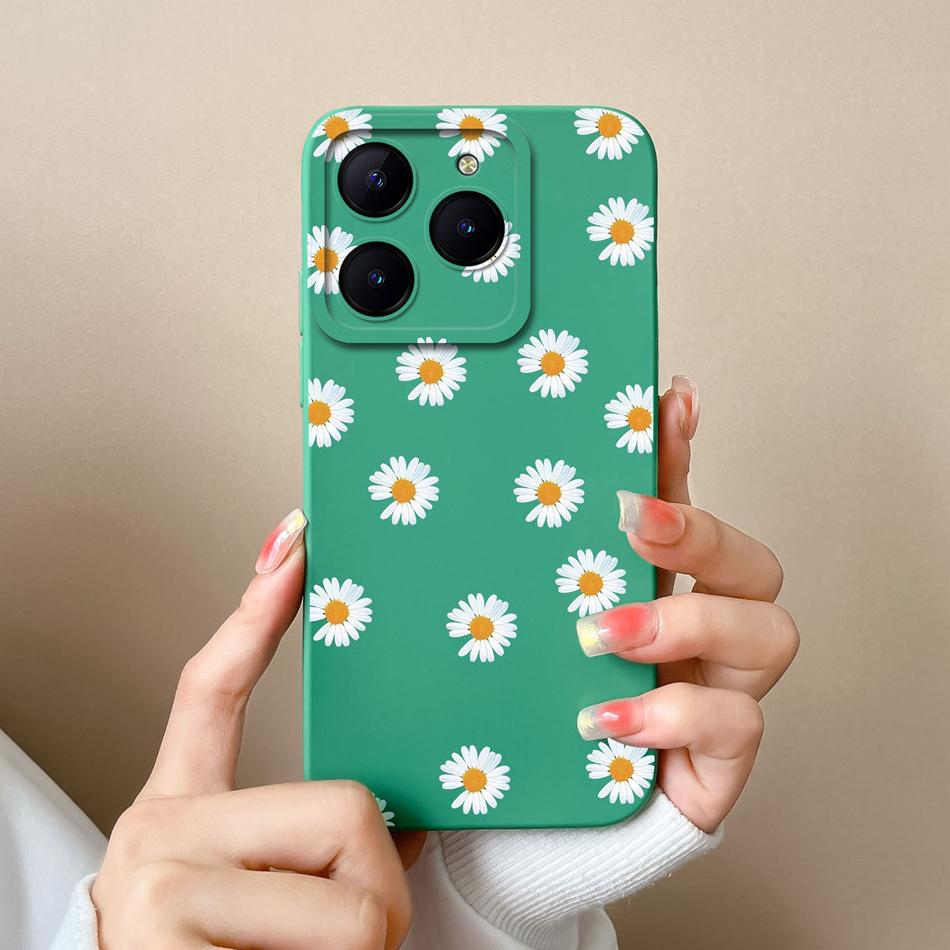 Чехол-конфетница для Realme C61 C63, Забавные чехлы для телефона из жидкого силикона с астронавтом для Oppo Realme C 63 C 61, Защита камеры, Задняя крышка