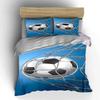 Soccer ball in net. Bedding sets Duvet cover sets Duvet covers Pillowcases(1 * Duvet Cover 2 * Pillowcases, without duvet insert)