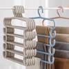 1PC Multi-Layer Storage Magic Pants Rack Home Dormitory Pants Hanging Storage Arrangement Hanging Pants Scarf