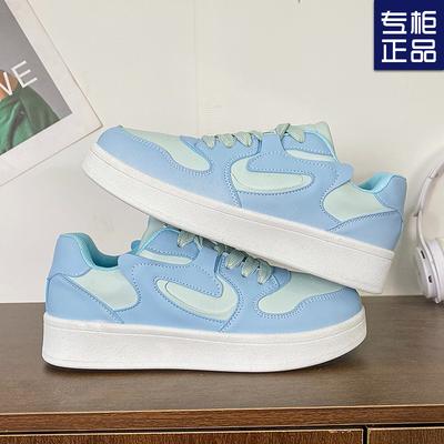 Весна и осень 2025 года новая оригинальная нишевая обувь на толстой подошве, женская модная трендовая пара, универсальная спортивная и повседневная обувь для скейтборда, женская