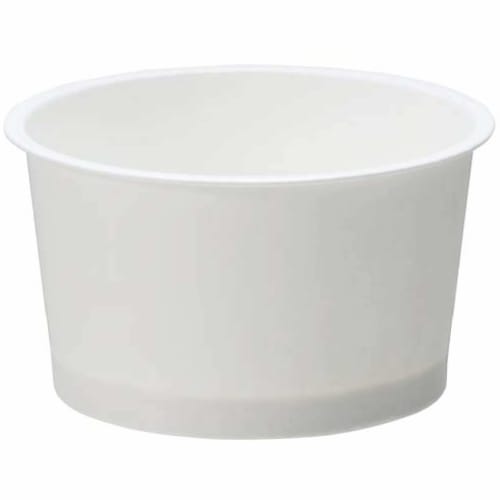 Sunnap Paper Cups, White, Approx. 3.94cm x 7.01cm x 5.65cm, Food Cups, Mini, 90ml, Pack of 50