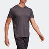 adidas Футболка Freelift Chill Training Sport с круглым вырезом и коротким рукавом, мужские топы темно-серого цвета CZ5471