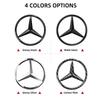 2025 Для Mercedes-Benz 1 шт. 52 мм 57 мм Наклейка-эмблема на руль автомобиля Автостайлинг Для Mercedes Benz AMG Класса A B C E S