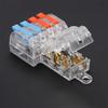 Universal Compact Quick Terminal Block Mini Fast Connector Wire Connector  Electrical
