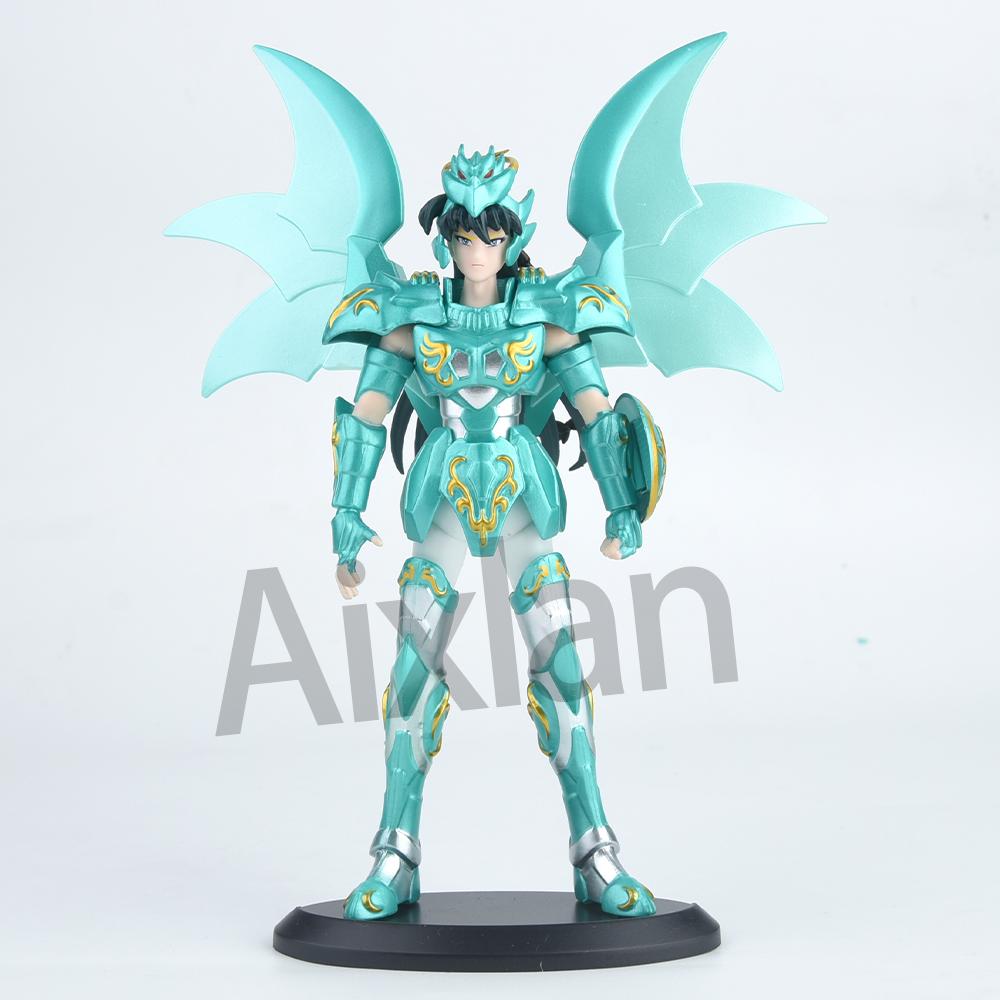 Aixlan 5 шт. КОЛЛЕКЦИЯ Фигурка Saint Seiya Бог Тэнма Бог Хёга 19 см Фигурка Saint из ПВХ Фигурка Аниме Подарок на День Рождения Коллекционная фигурка