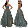 "2024 Shiny A-Line Slimming Tube Top Evening Dress"