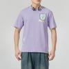 Puma Футболка унисекс с коротким рукавом и круглым вырезом, с принтом логотипа и букв, цвет фиолетовый 625805-67