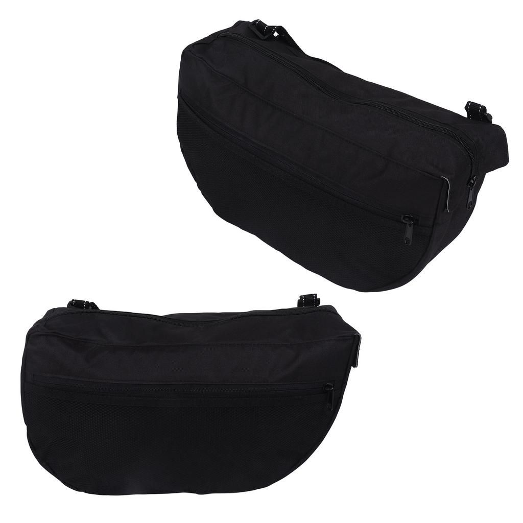 Боковая сумка-седло для коляски с регулируемым ремнем, предотвращающая скольжение, водонепроницаемый органайзер для детской коляски с карманом для путешествий