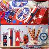 1PC Home Ornaments Wooden Tabletop Decorations American Flag Crafts Wood