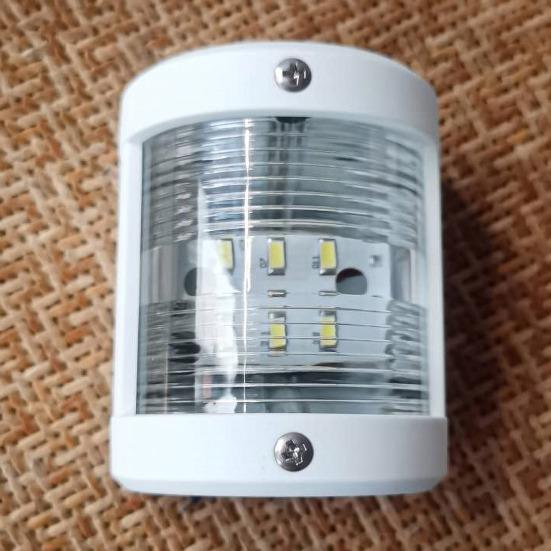 Светодиодный навигационный фонарь, водонепроницаемый светодиодный лодочный фонарь, мини-пластиковый сигнальный фонарь для понтонных лодок, яхт, каяков, воздушных лодок