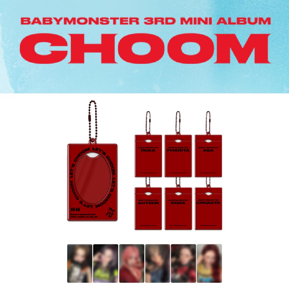 Держатель для фотокарточек из ПВХ BABYMONSTER CHOOM