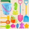 Children's Sand Play Set: Shovel, Bucket, and Castle Tools for Beach and Water Fun