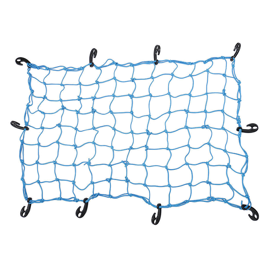 120x80cm Car SUV Truck Trailer Cargo Roof Rack Basket Organizer Net Car Roof Bag Multipurpose Elastic Mesh Luggage Rope Cover