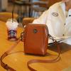 2025 Women's Genuine Leather Crossbody Phone Bag - Versatile High-End Shoulder & Commuter Style